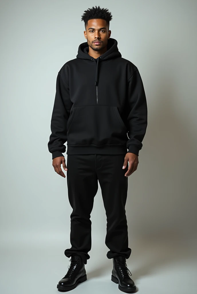 An image of Myke Towers, the Puerto Rican singer, standing and full-body with very high photo quality