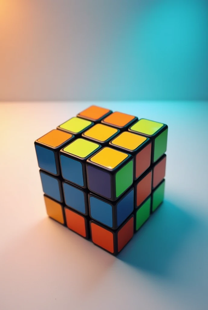 a creative instagram post announcing the sale of a Rubik&#39;s cube convincing the public to buy image 3:4