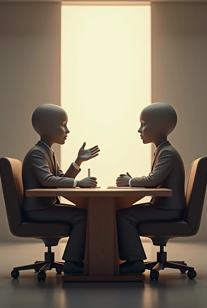 Representation on peaceful negotiation