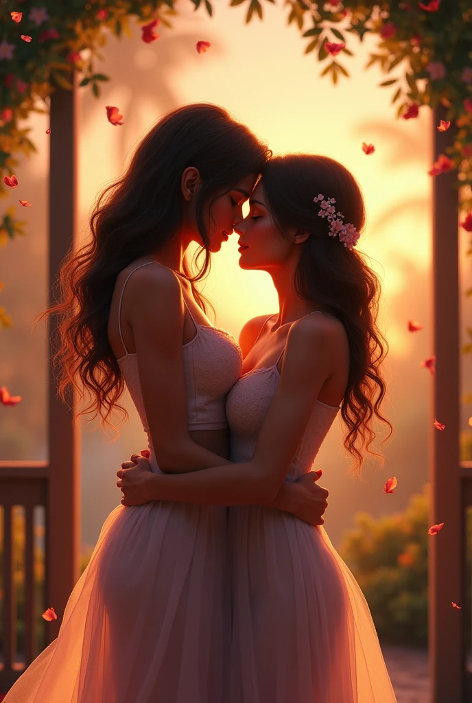 people kissing