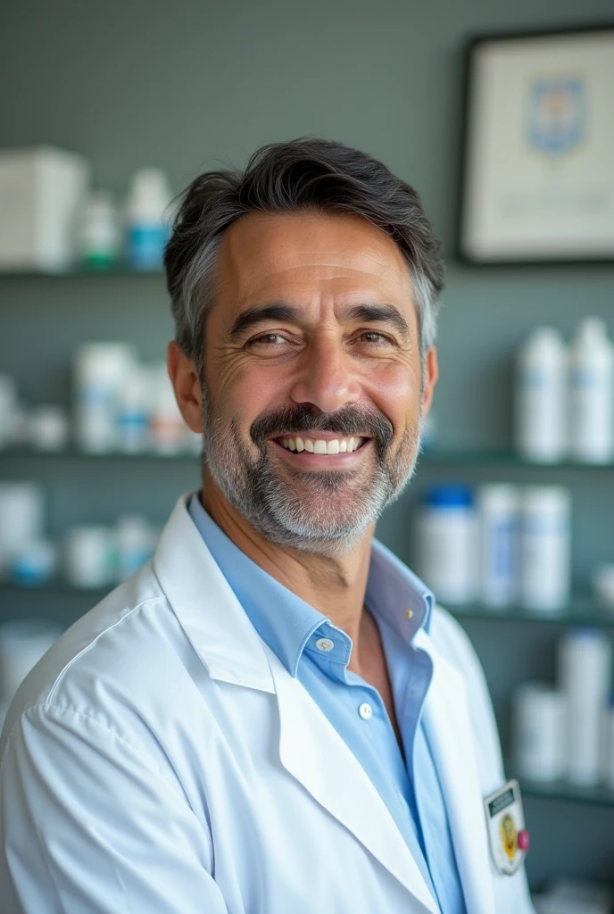 A 2 Brazilian man, a pharmacist and middle class