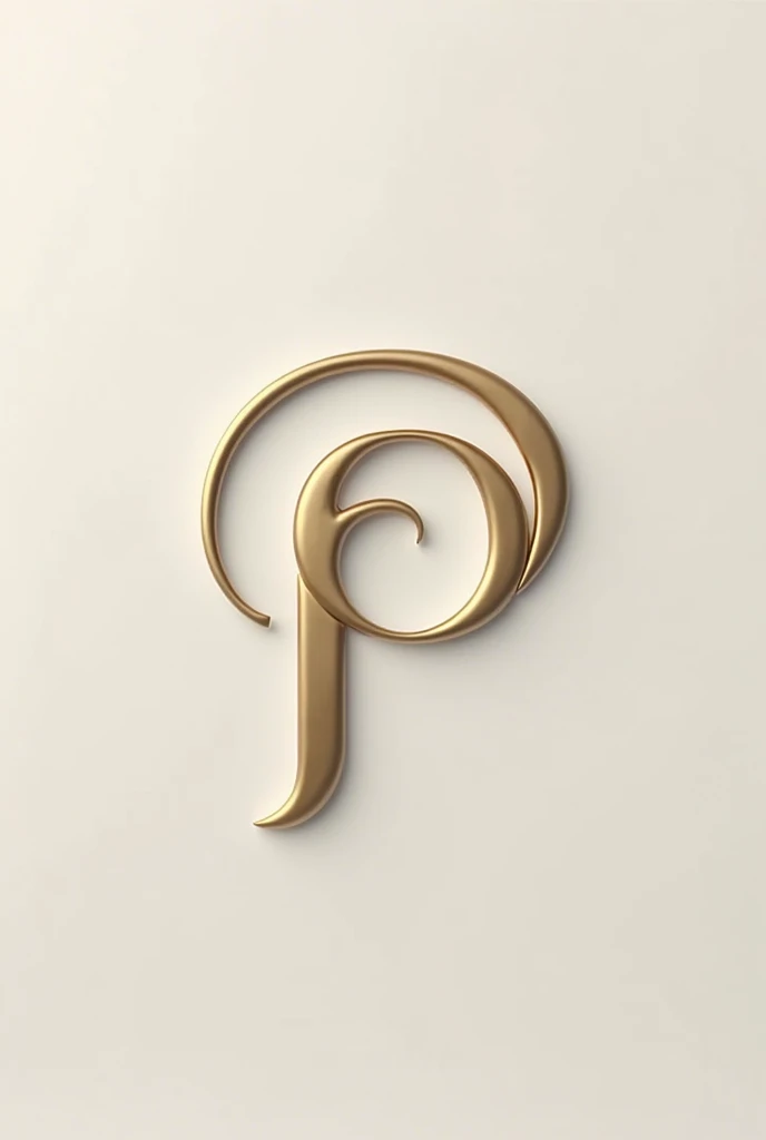 Buatkan saya logo dari kata Parameters channel. I want to look elegant and luxurious by just symbolizing 2 letters, namely P. & c