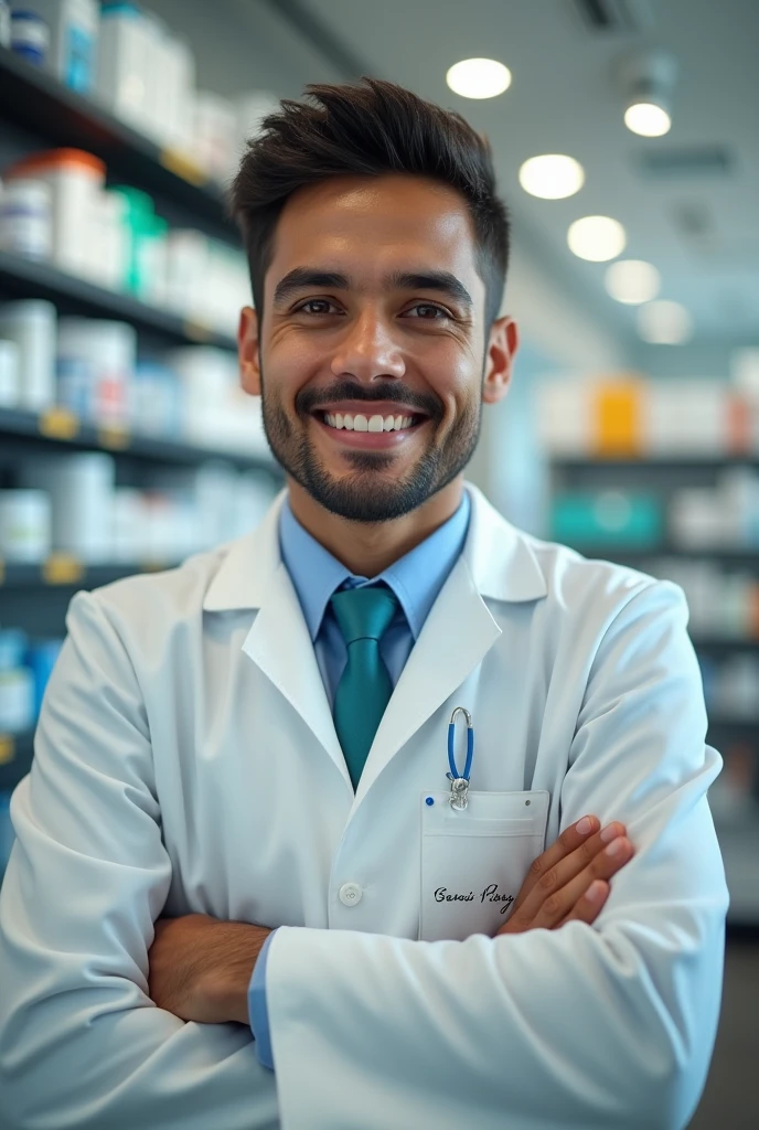 A YOUNG Brazilian man, 2, a pharmacist and middle class