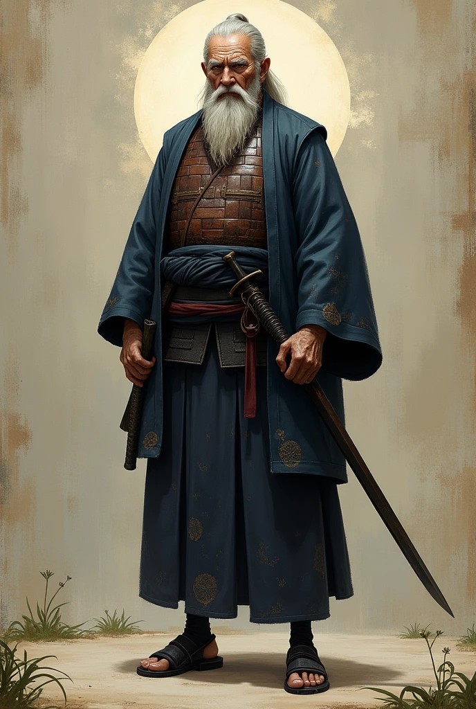 Old samouraï master