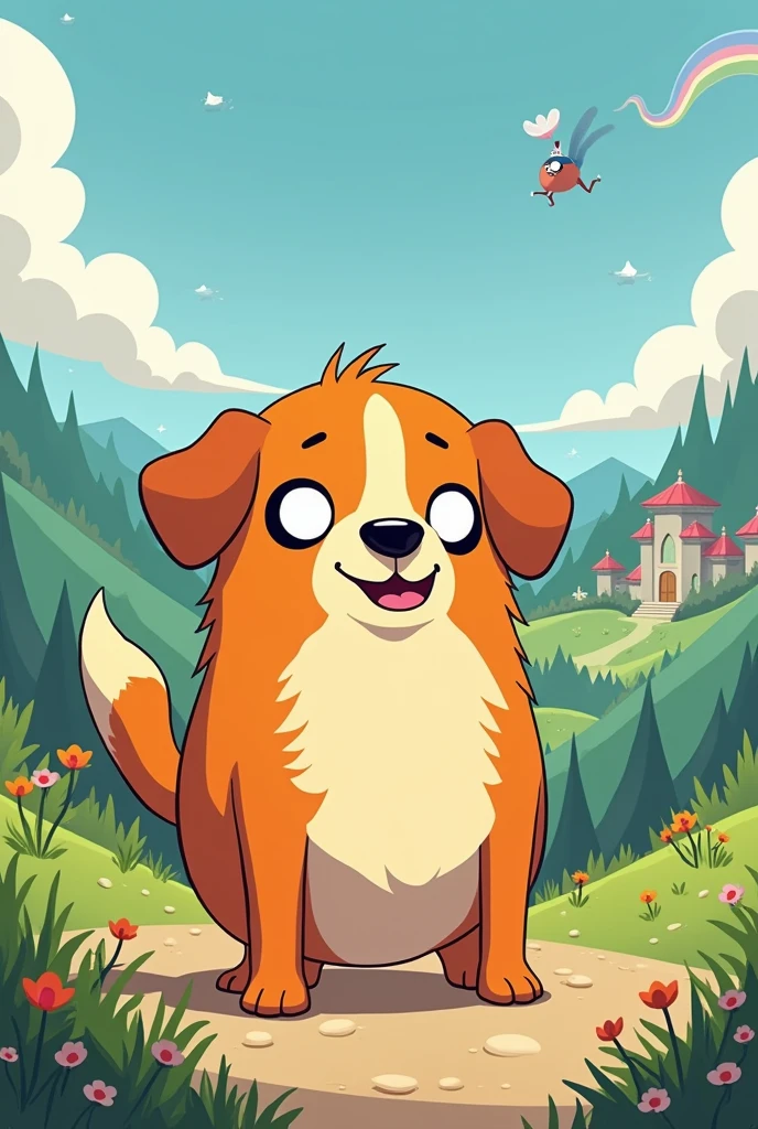 Jeke the dog from adventure time