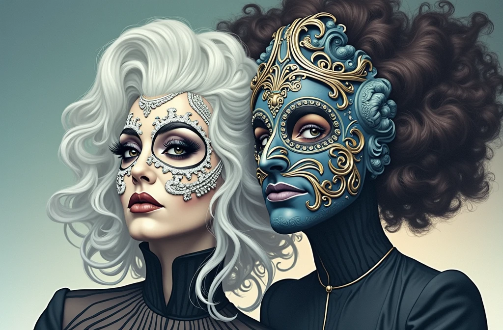 mask cher sam elliott