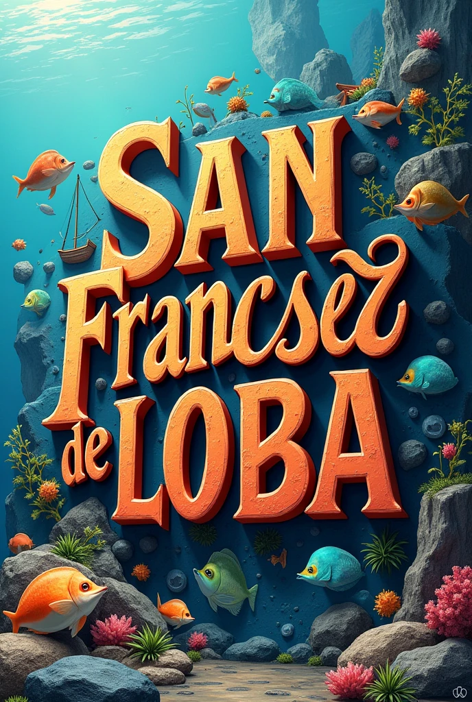 Letras en 3D
San Francisco de Loba
Hechas con fondos alucivos a la cultura 🐟 pezca