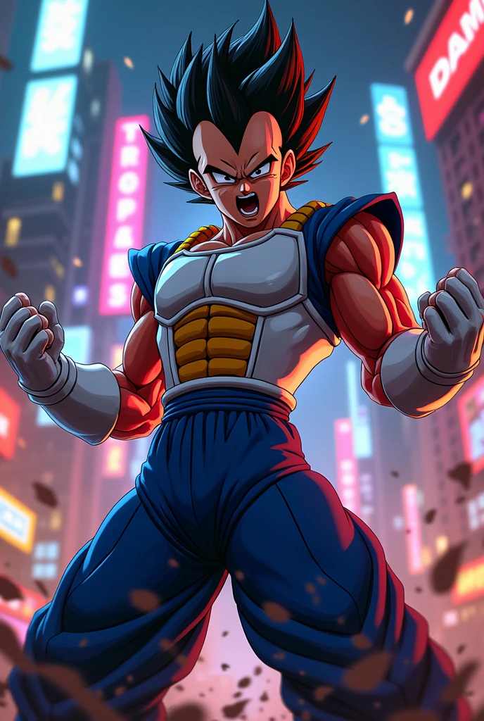 vegeta, アニメ, rapping, trapping