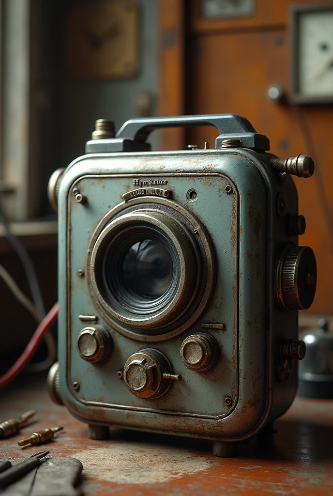 old film and radio camera