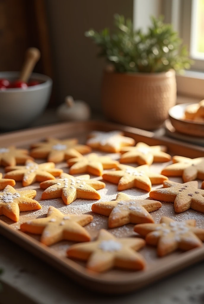star shaped cookies