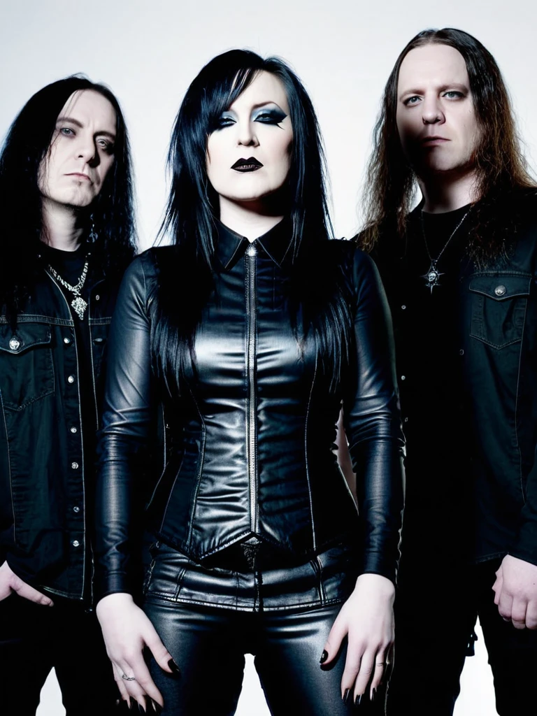 Band members doom metal melancholic female vocalist atmospherics male vocalist  posers 