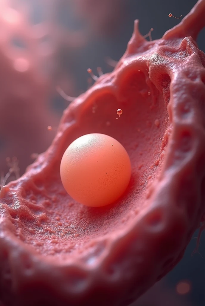 Fertilization of an egg