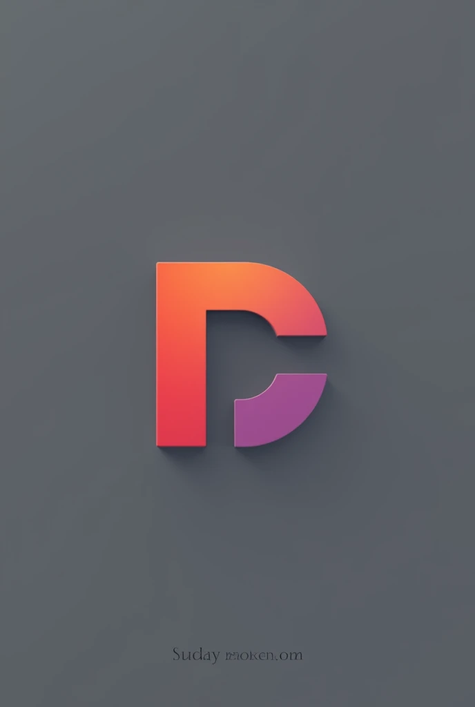 Buatkan saya logo youtube dari kata Parameters channel. just by symbolizing 2 letters, namely P & c. Make a minimalistic impression
