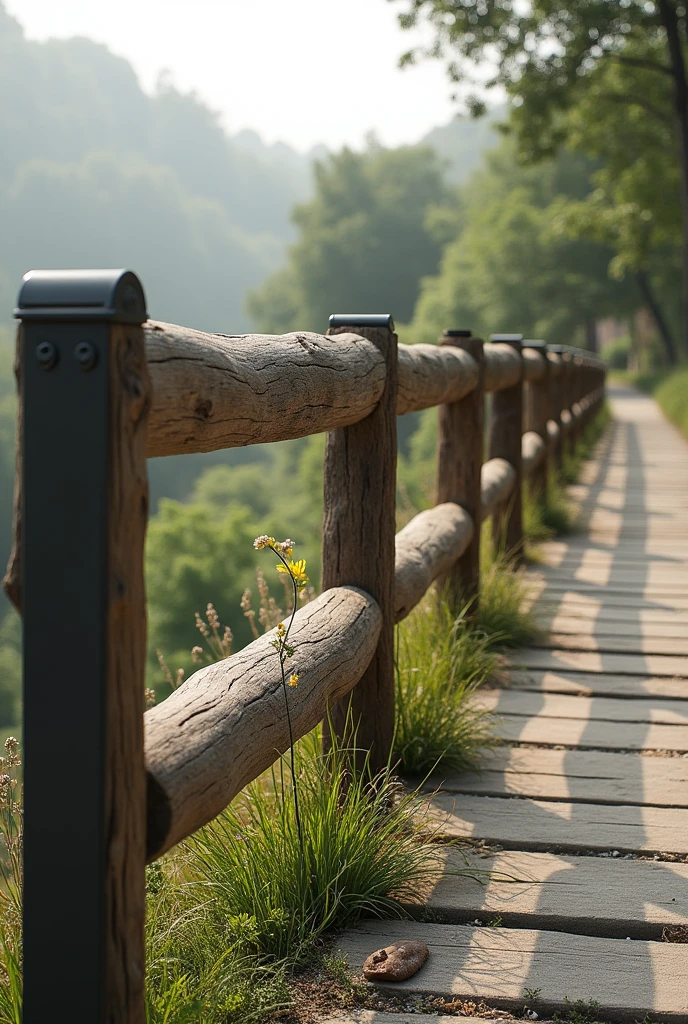 Make me a nice, durable, eco-friendly guardrail
