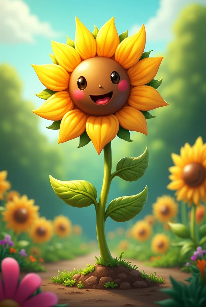 Plants vs zombies sunflower
