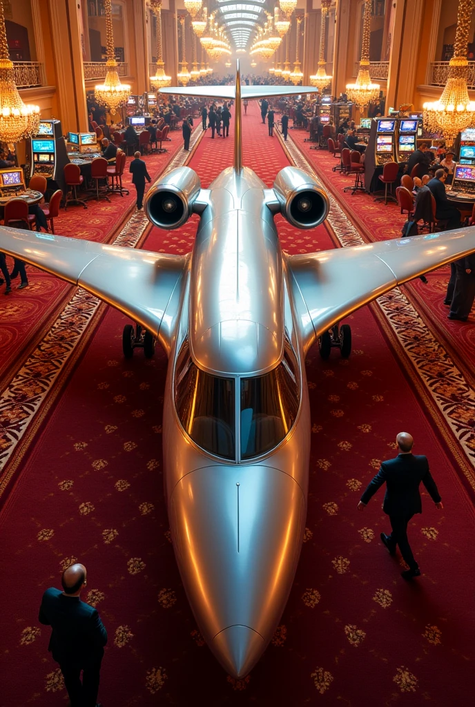 Jet in casino