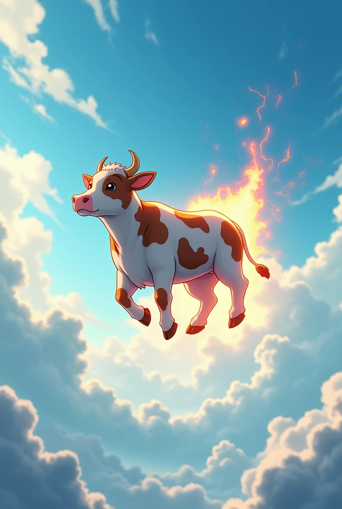 flying cow in goku