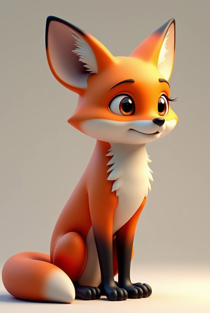 Three-dimensional fox