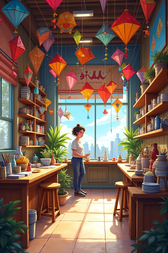 Make a kite shop with the name Rn pipas
