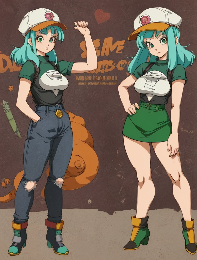 Bulma com a bunda grande