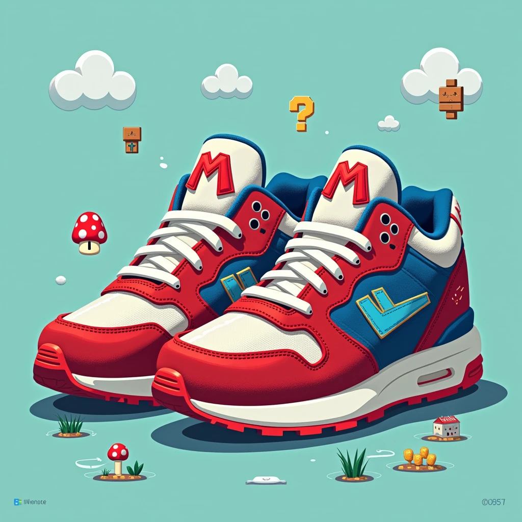 Super Mario Bros Sneakers