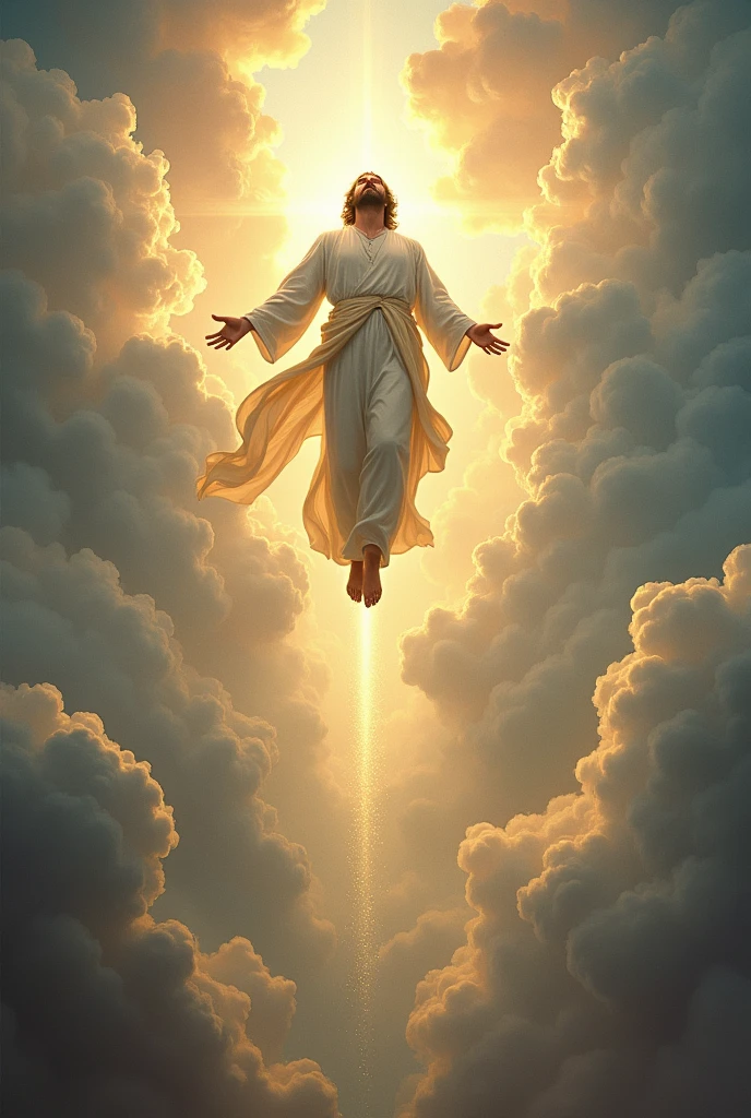  Enoch flies to heaven 