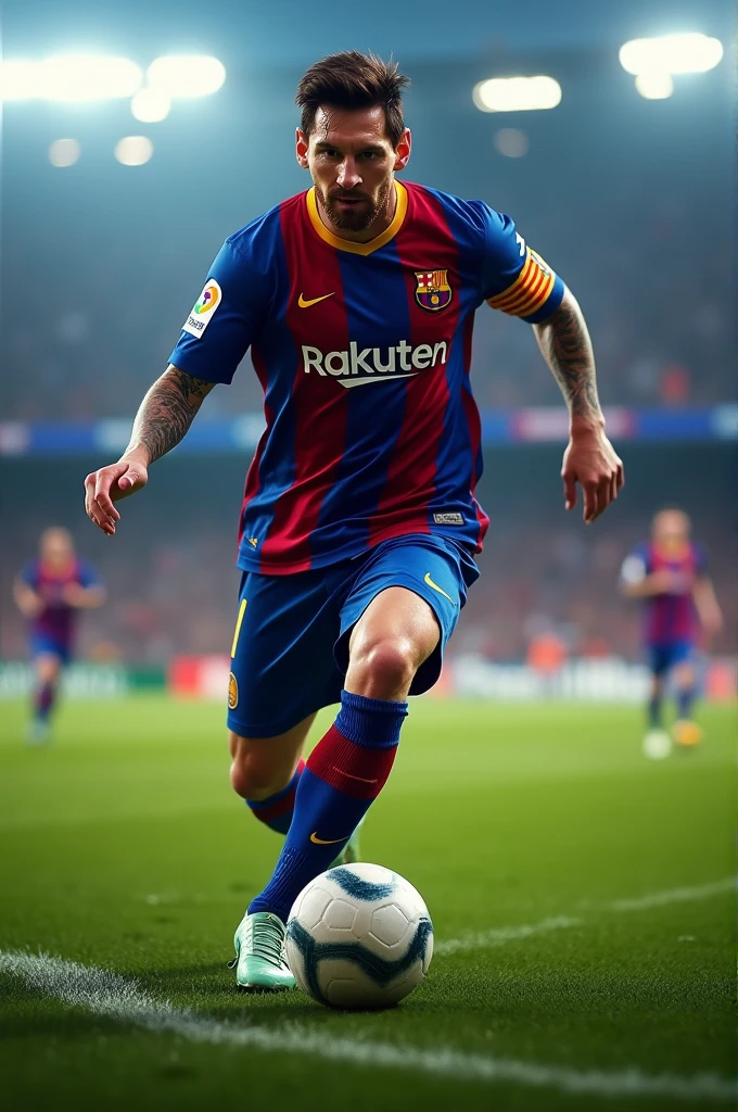 Create a picture of messi