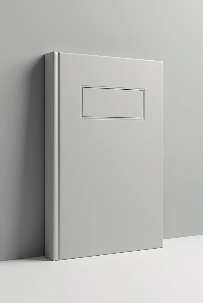 You could create a design for a single-color book in gray on the cover part that has a rectangle at the top of the book that does not reach the middle taking into account the separation of 1. 3 left and right and that it has a title in the rectangular cover at the top separated by measurements of 1cm from the top and from the sides 1.3 cm that says seventy-nine rose petals and one more year in letters, The color of the book should be gray with a relief finish and the letters and stains I leave to your liking, the book must be facing forward like a design