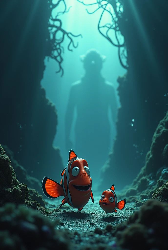 Horror movie finding nemo