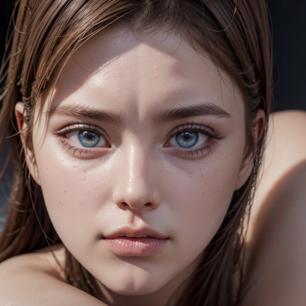 a girl with a , beautiful detailed eyes, beautiful detailed lips, extremely detailed eyes and face, long eyelashes, hyper realistic, 3d render, intricate details, photorealistic, dramatic lighting, vivid colors, cinematic composition, masterpiece, 8k