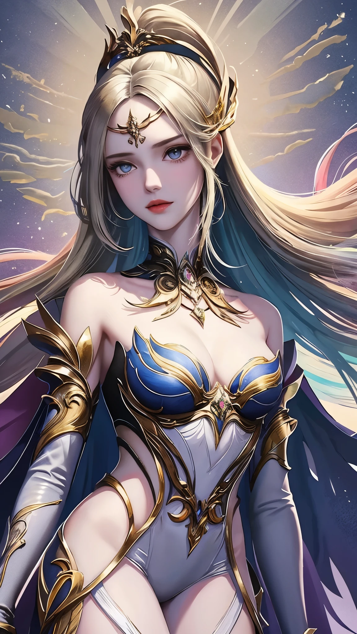 (masterpiece,Top,,Official Art,Beautiful Beauty:1.2),(1girl:1.3),Extremely detailed,Colorful,The most detailed,(Watercolor:1.3),Optical Hybrid,Playful pattern,Lively texture,Rich colors,Unique visual effects