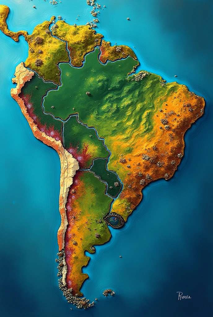 Brazil's map