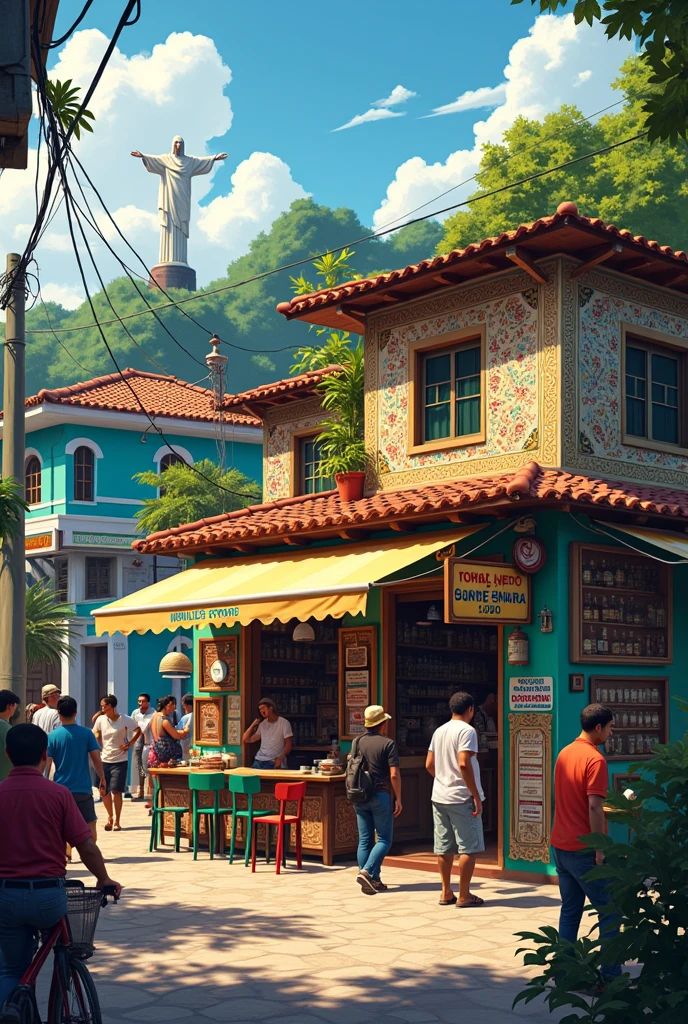 A Brazilian business located in Fevela in Rio de Janeiro