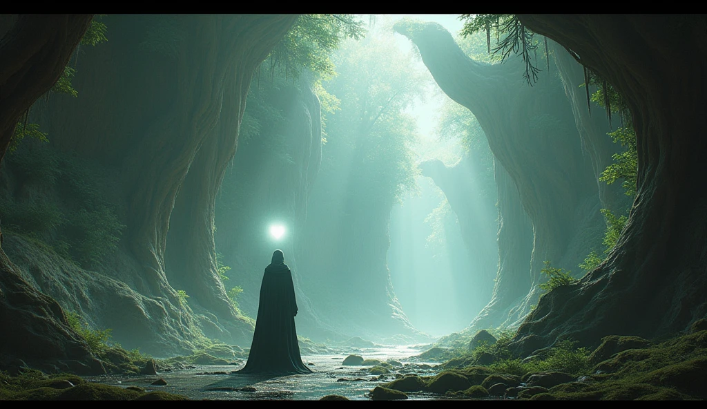 wonderland, sci-fi, twisted reality, quantum, mind-bending, reality-bending around, trees coiling around each other, large open space Destiny 2 Traveler The Pale Heart, Angle, Geometric, fewer circles, a lot of straight lines with weird bends, in a cave