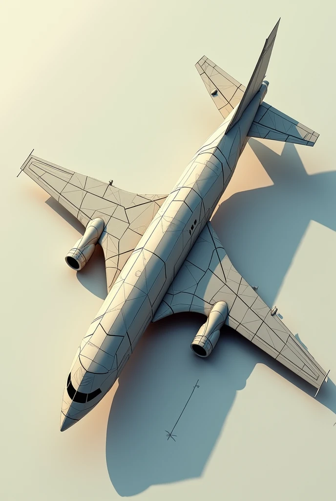 cubist mode airplane