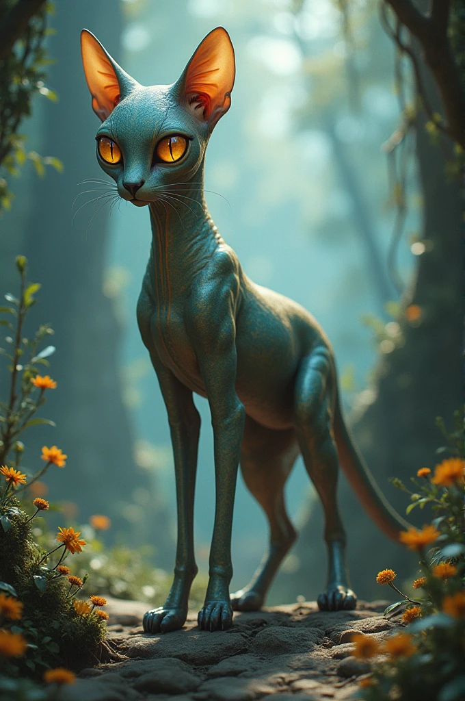 Generate image riddle about what this animal is,