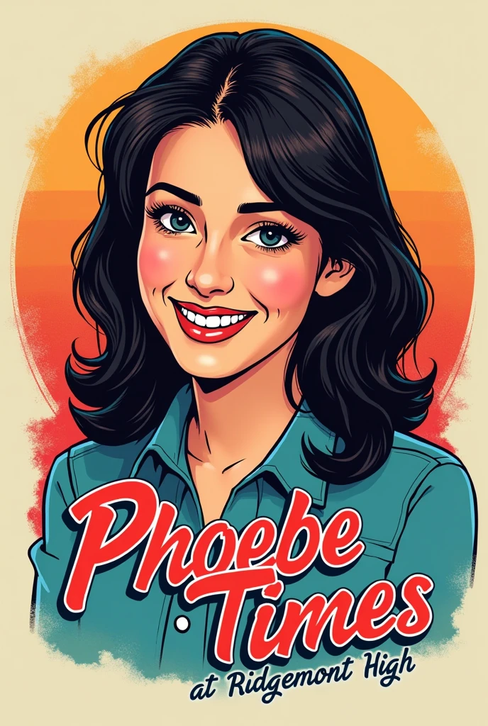 I made a logo with an illustration of Phoebe Cates from First Time at Ridgemont High.