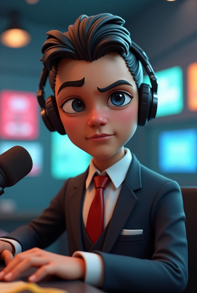 https://www.seaart.ai/explore/detail/cr76k6le878c73bmuh9g?source=share_link?u_code=5KQEPAA6A cartoon character in fortnite style, similar to Orson Welles from the waist up, in a suit, looking badass, neutral face, 3d render style, slightly anamorphic, inside a radio booth , looking into the camera, face clearly visible, dvd screengrab UHD, cartoon, ultra detail,
intricate details, volumetric lighting, 3d model, fake, photography, digital art, 8k, future, Cinematic,
Photography, Ultra - Wide Angle, Depth of Field, hyper - detailed, insane details, intricate details, beautifully
color graded, Unreal Engine 5, Cinematic, Videogame, Fortnite Shot on 25mm lens --ar 9:16