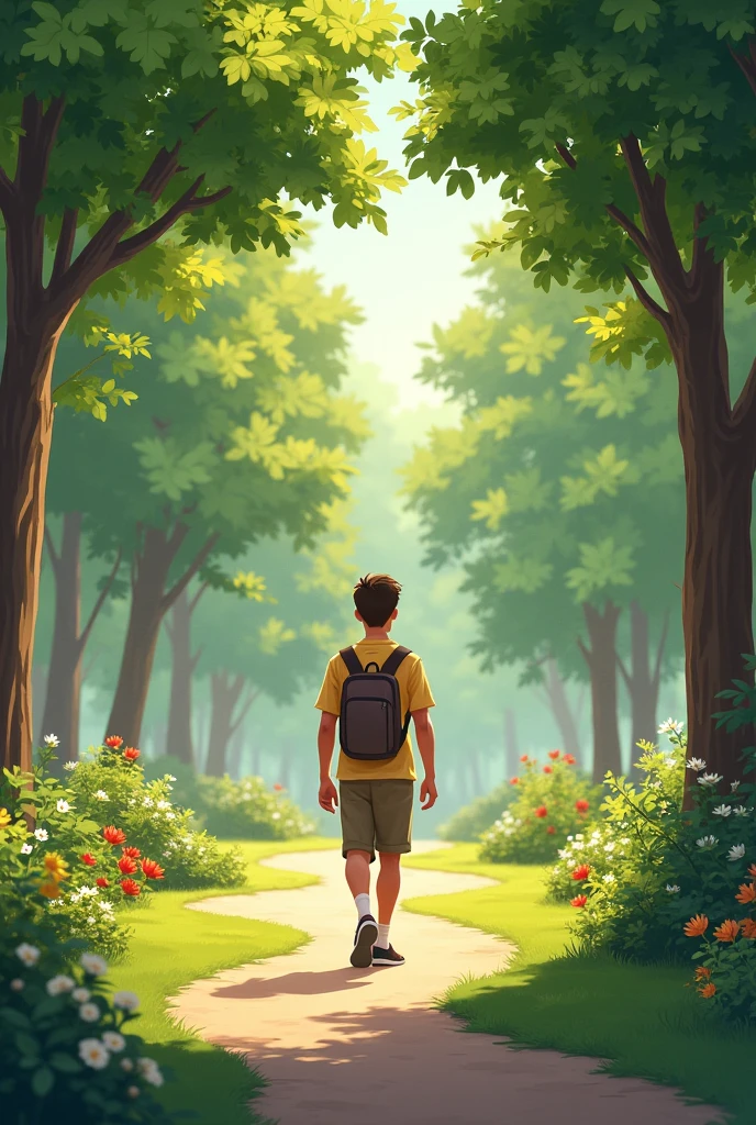 • Tom walked to the park.