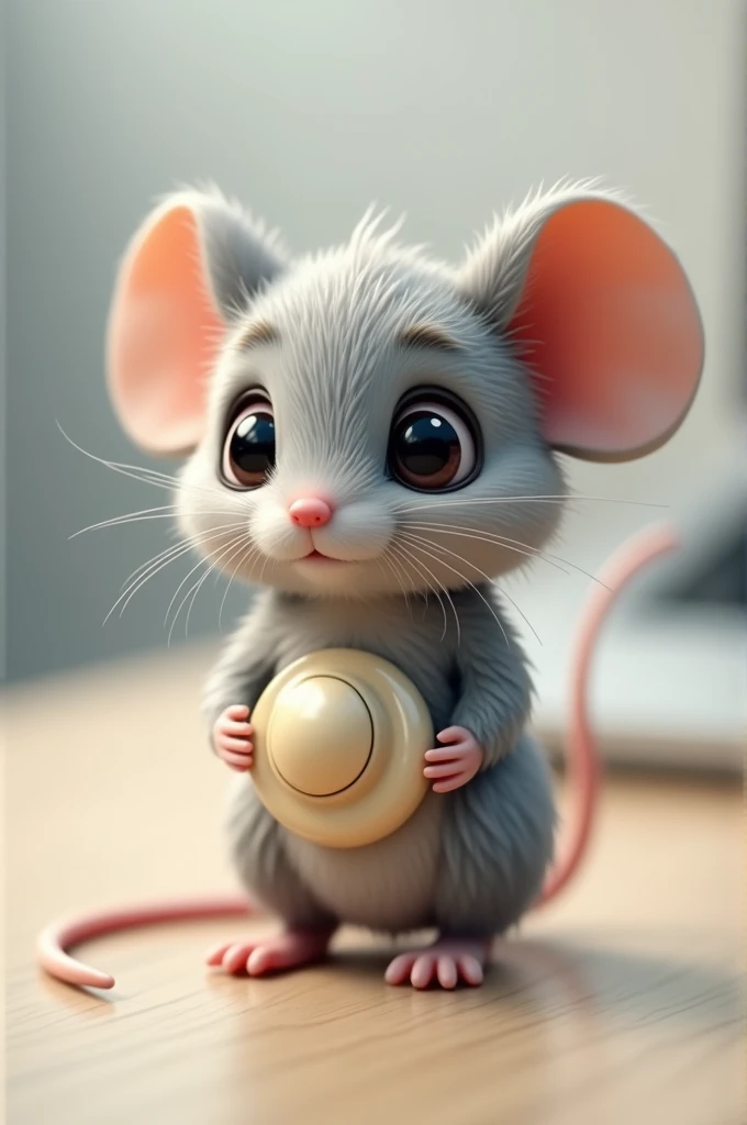 Create a mouse with a button 