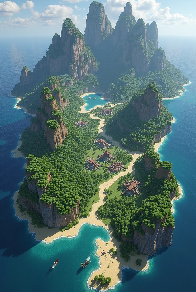 You can make a Minecraft map by marking the points at the following coordinates 1. 3500/-300
2.5000/400
3.450/300
