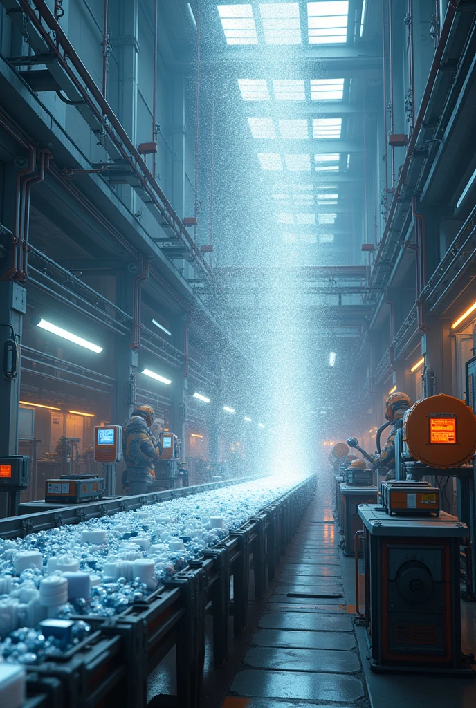 Our manufacturing is so fast it's like it's falling from the sky