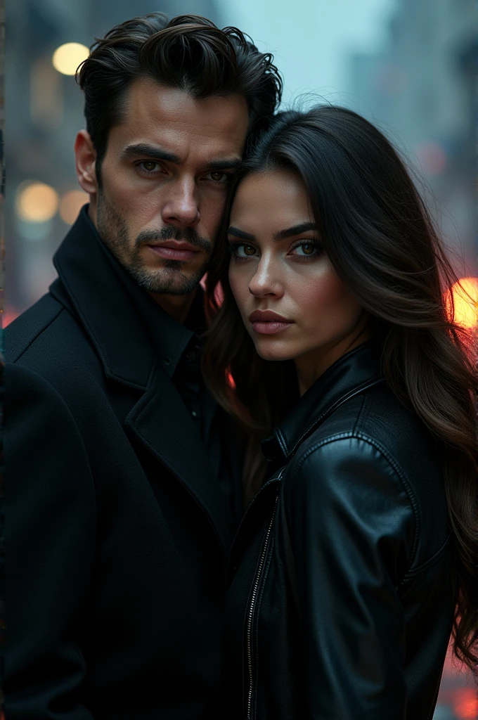 I want to create a photo of Sebastian Stan and Emeraude Toubia