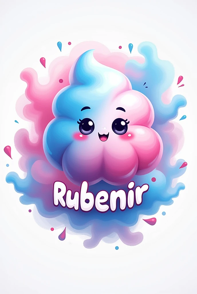 Rubenir Cotton Candy Logo 