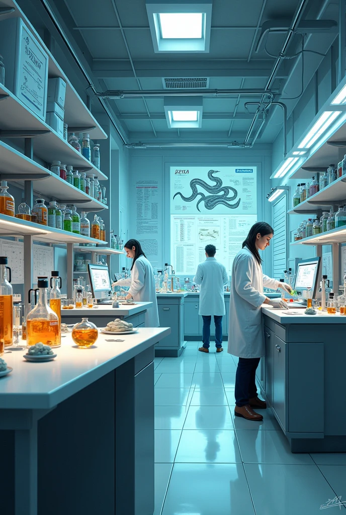 Snake Science Lab, where serums are produced