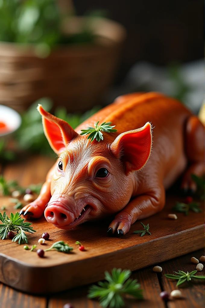 Selling suckling pig at 15k