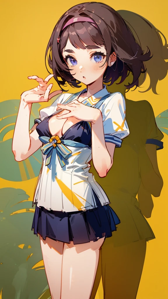 ((masterpiece))、(((Highest quality)))、hot spring、Swimwear、Erect nipples