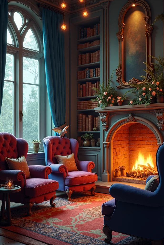 Fantasy living room 
