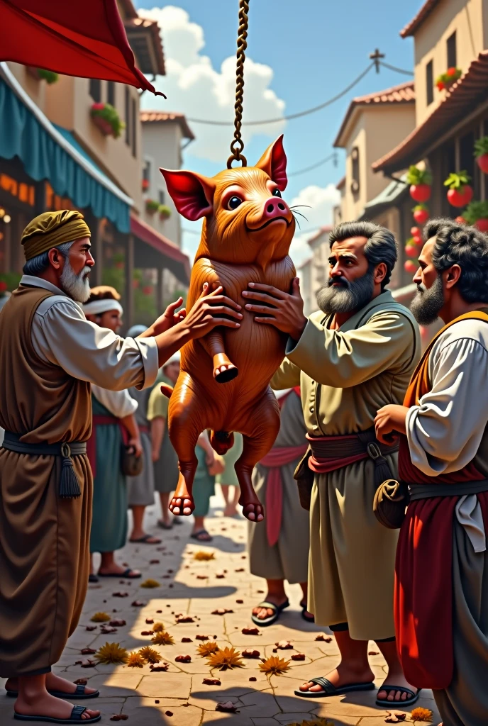 Sale of suckling pig