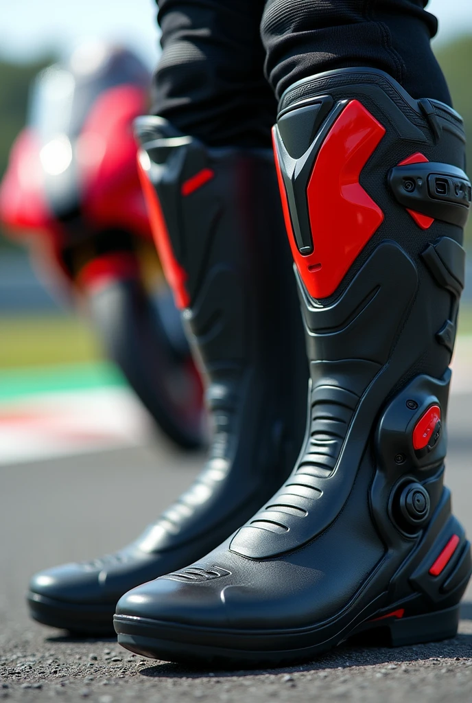 motorbike racing boots 